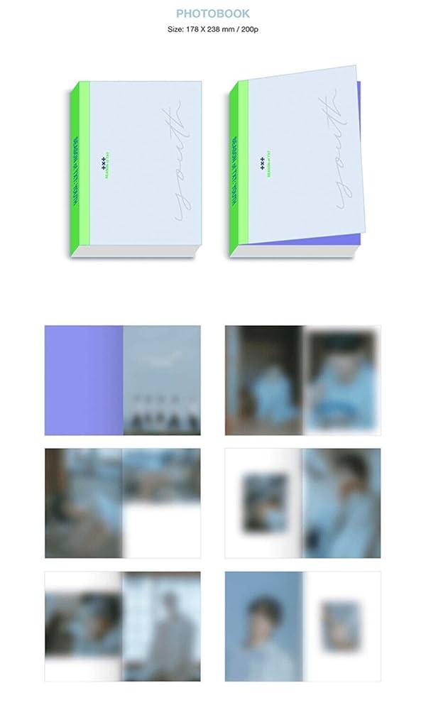 K-POP・アジア TXT 2nd photo book Amazon.com: TXT SEASON OF TXT : YOUTH PHOTO BOOK K-POP